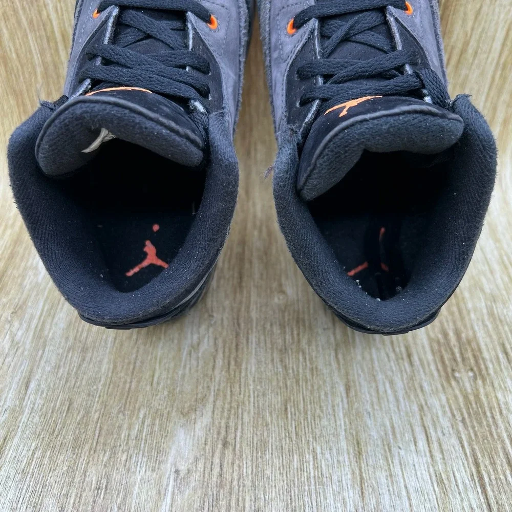 Nike Air Jordan 3 Retro Fear Pack Kid's Size 13.5C Grey Orange DM0966-080